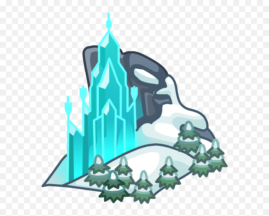 Image - Club Penguin Elsa Castle Hd Png Download Full Queen Elsa,Castle Icon Transparent