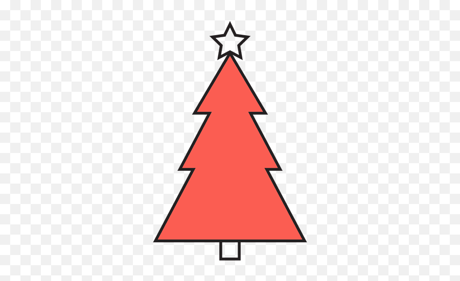 Christmas Tree Cartoon Icon 53 - Drawing Png,Christmas Tree Icon Vector