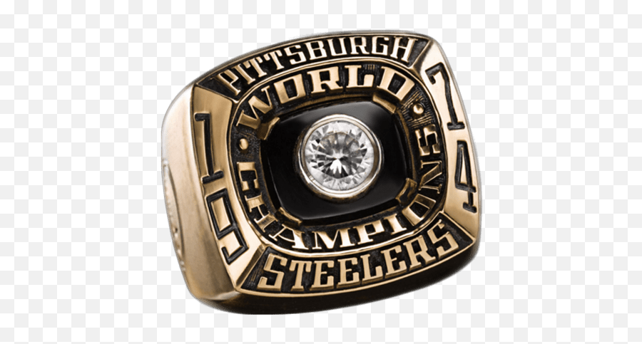 49 Super Bowl Rings 1974 Pittsburgh Steelers - Plate Png,Steelers Png