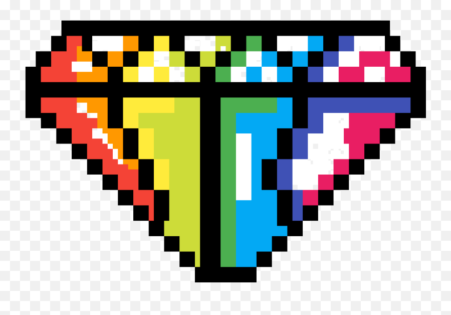Pixilart Pixel Diamond By Ferko - Easy Minecraft Pixel Arts Pixel Art Pokemon Charmander Png,Diamond Pickaxe Png