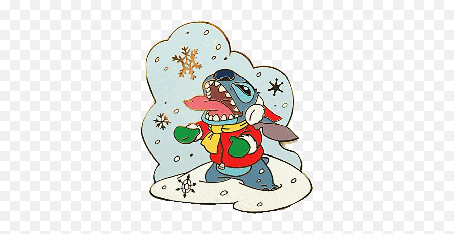 Disney Christmas Gifs - Lilo And Stitch Xmas Pins Png,Christmas Mickey Icon