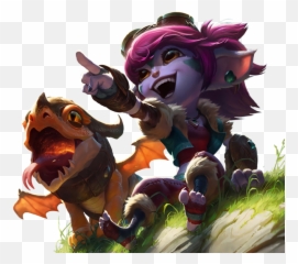 Dragon Trainer Png 6 Image - League Of Legends Tristana,Poro Png