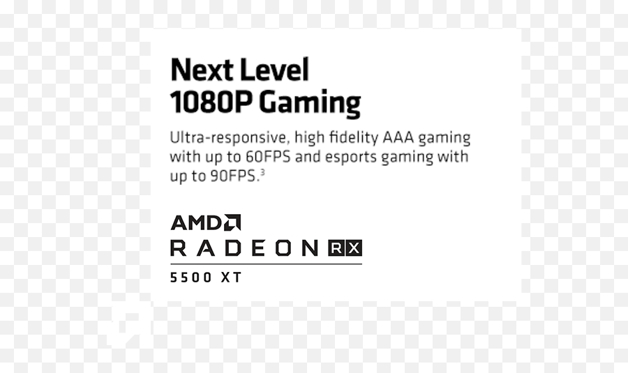 Buy Amd Radeon Rx 5500xt Graphics Card For Gaming Pc Online - Language Png,Horde Player Icon Overwatch