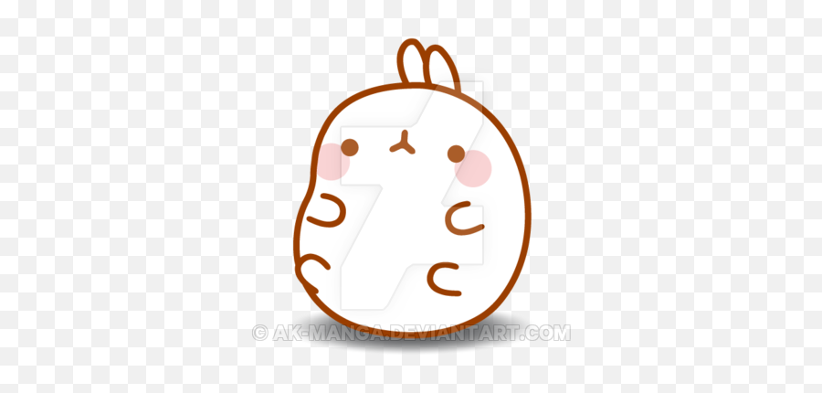 Molang Png 2 Image - Kawaii With No Background,Molang Png