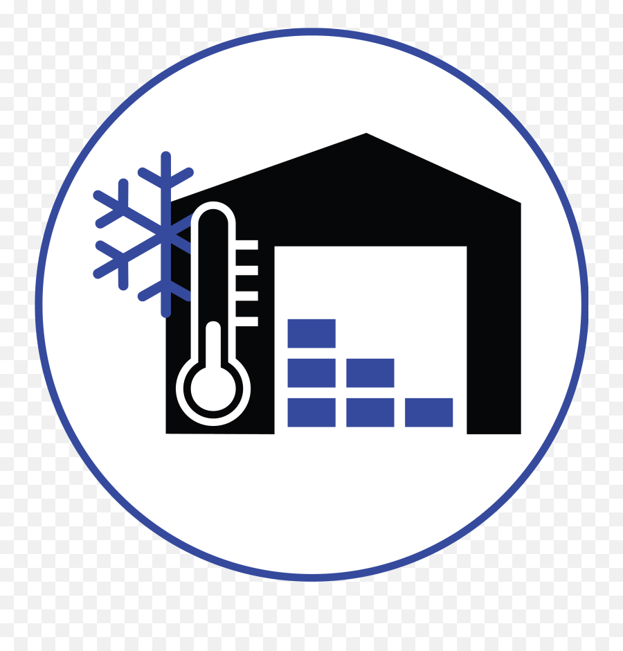Temperature Controlled Warehousing Short Term Storage - Warehouse Cold Storage Icon Png,Temperature Icon