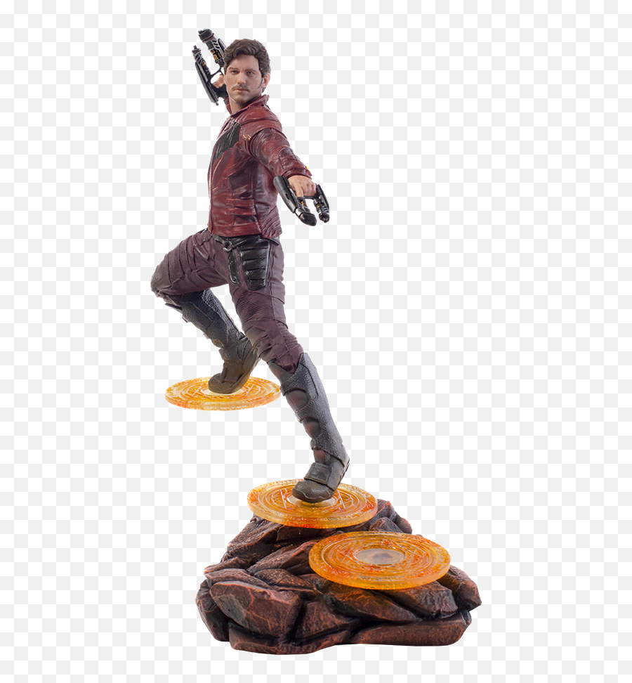 Download Marvel Statue Star - Iron Studios Star Lord Png,Starlord Png
