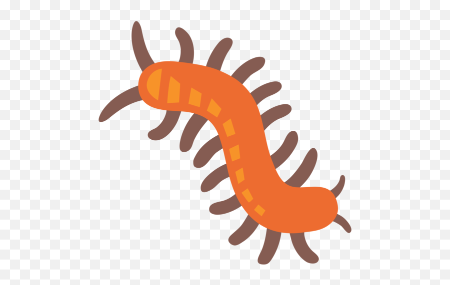 Bug Emoji - Android Bug Emoji Png,Centipede Icon
