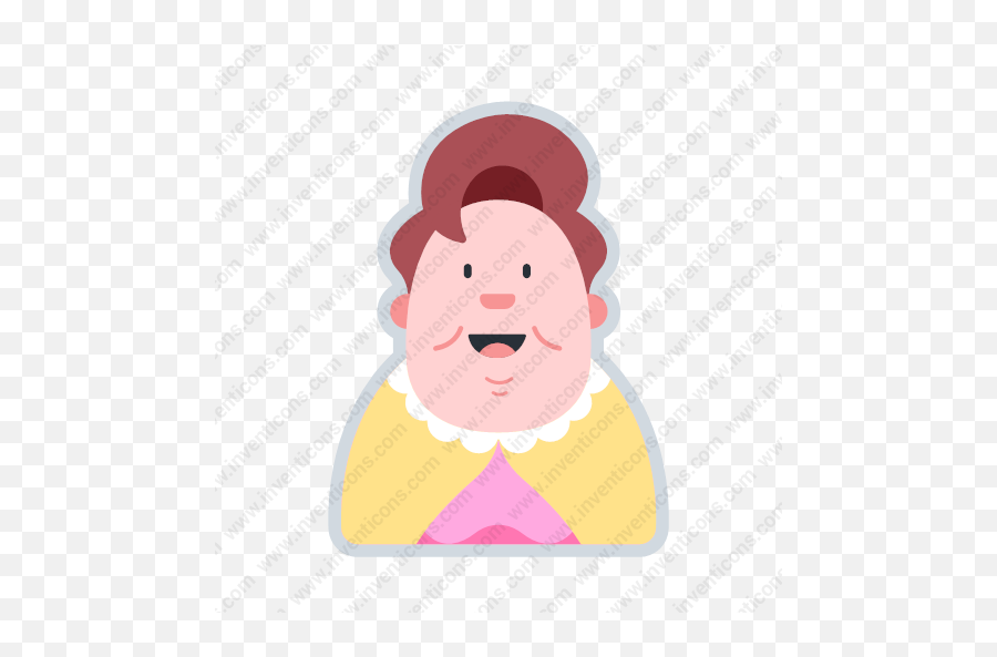 Download Avatar Fat Woman Vector Icon Inventicons - Happy Png,Fat Icon