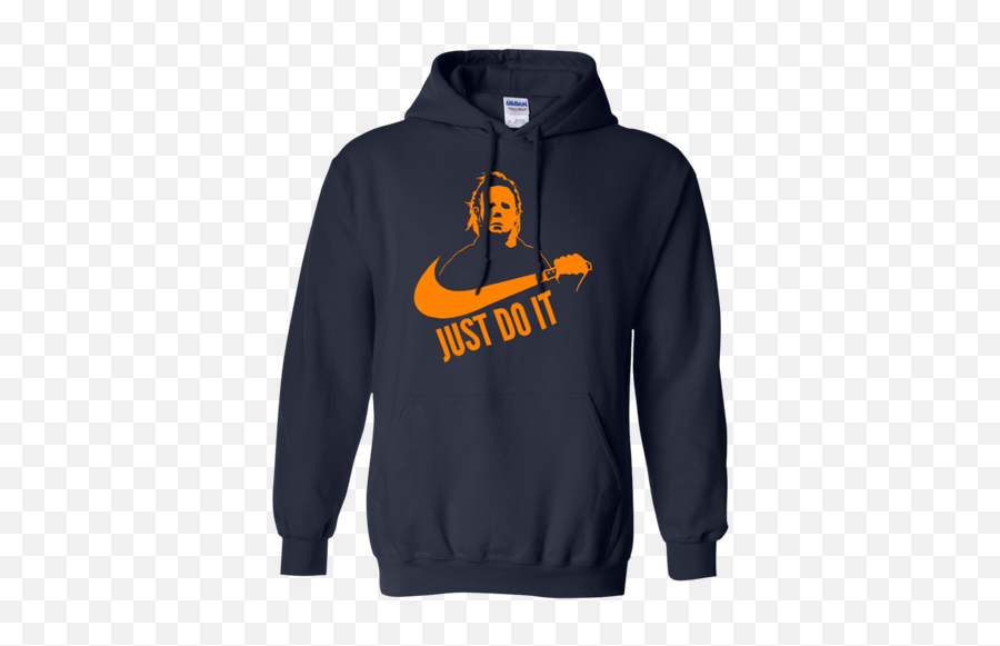 Michael Myers Just Do It Funny Logo Nike Shirt Ladies - Nba Youngboy Mickey Mouse Hoodie Png,Nike Just Do It Logo Png