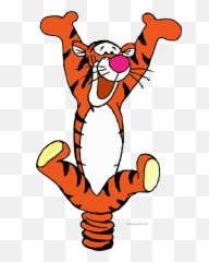 Hd Free Disney Tigger Png Clipartly - Cartoon Tigger Winnie The Pooh,Tigger Png