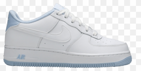 Air Force 1 Gs U0027white Hydrogen Blueu0027 Goat - Nike Gs png