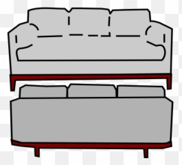 Stool Gray Png Svg Clip Art For Web - Download Art Draw The Back Of Couch