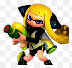 Pin - Yellow Inkling Smash Ultimate Png,Inkling Png