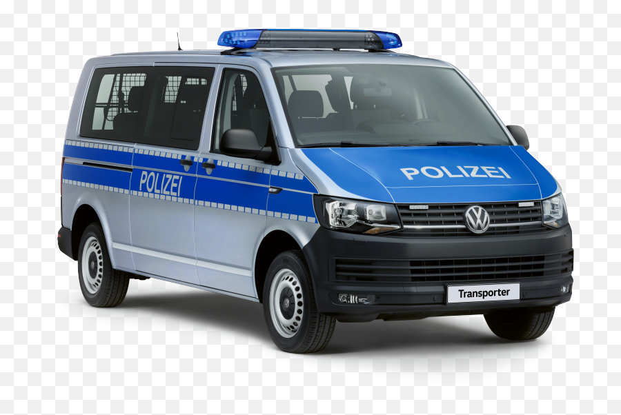 Download Volkswagen Nutzfahrzeuge - Polizei Auto Vw Bus Png Volkswagen Polizei,Vw Van Icon