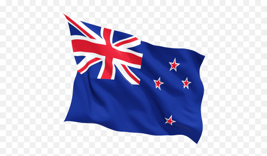 New Zealand Flag Wave Transparent Png - New Zealand Flag Png,New Zealand Png
