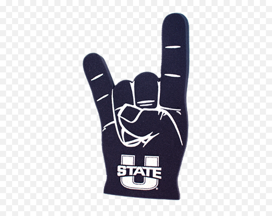 U - State Foam Finger Navy Woolen Png,Foam Finger Png