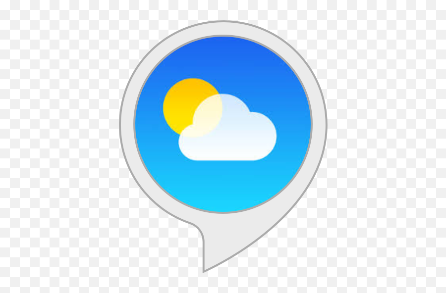 Amazonin Weather Forcast Alexa Skills Png Icon Iphone