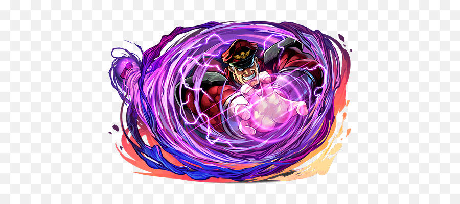 Street Fighter V Collab Review U2022 Pdx Academy - Puzzles And Dragons Street Fighter Png,M Bison Png