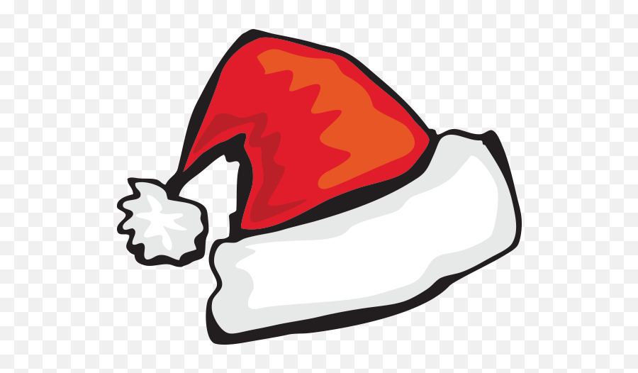 Cartoon Santa Claus Hat Png Christmas Clipart - Christmas Hat Png Vector,Elf Hat Png