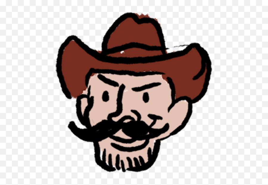 Download Hair Clipart Cowboy Hat Cattle Snout Cartoon Png - Clip Art,Cowboy Hat Clipart Png