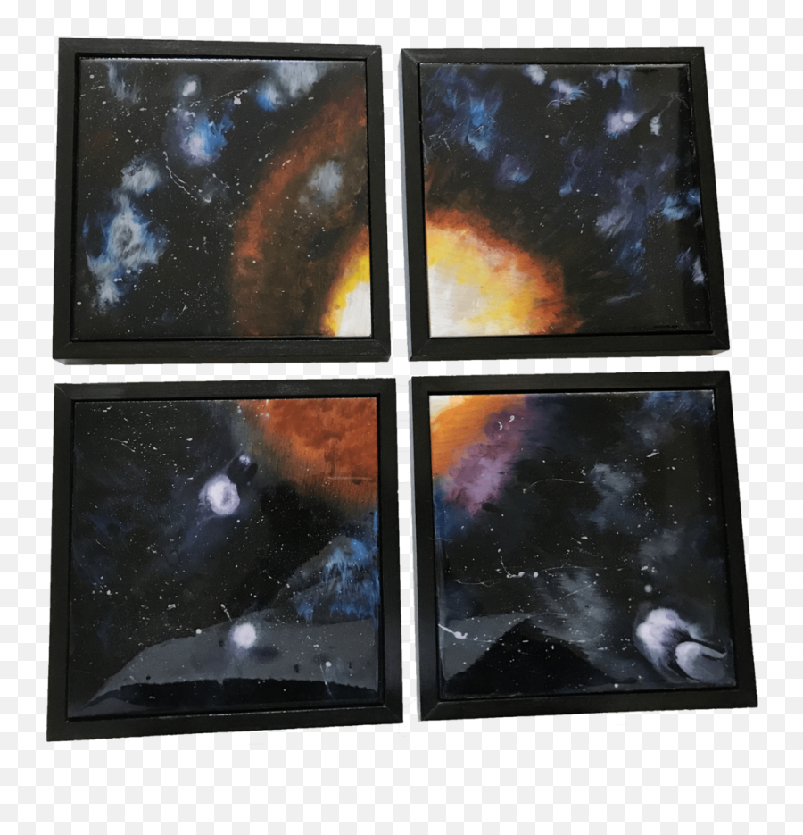 Ziggy Stardust Tetraptych - Nebula Png,Stardust Png