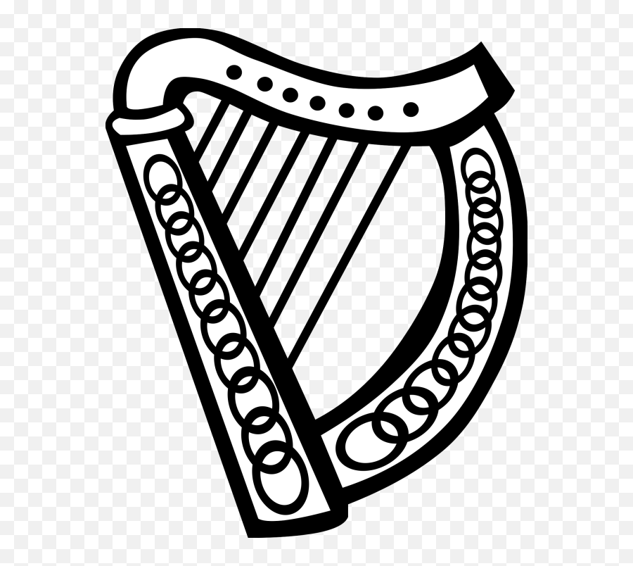 Irish Harp Png 4 Image - Celtic Harp Clip Art,Harp Png