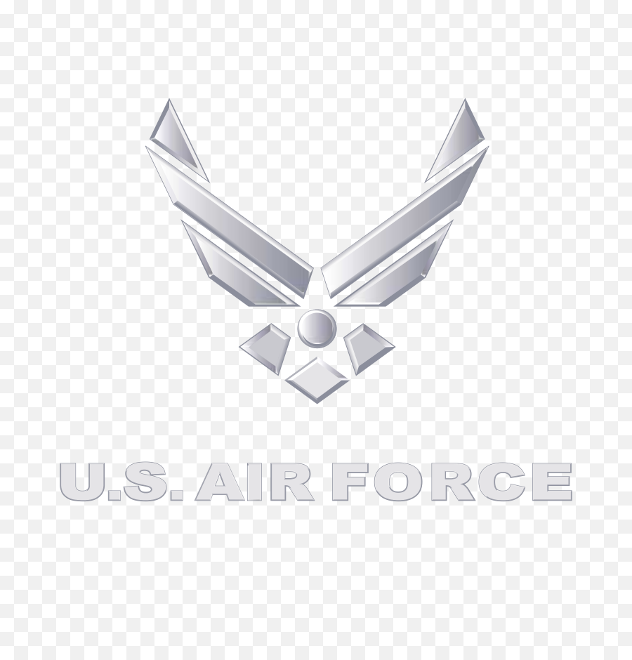 United States Air Force Logo Transparent U0026 Png Clipart Free - Us Air Force Logo White,Wikipedia Logo Png