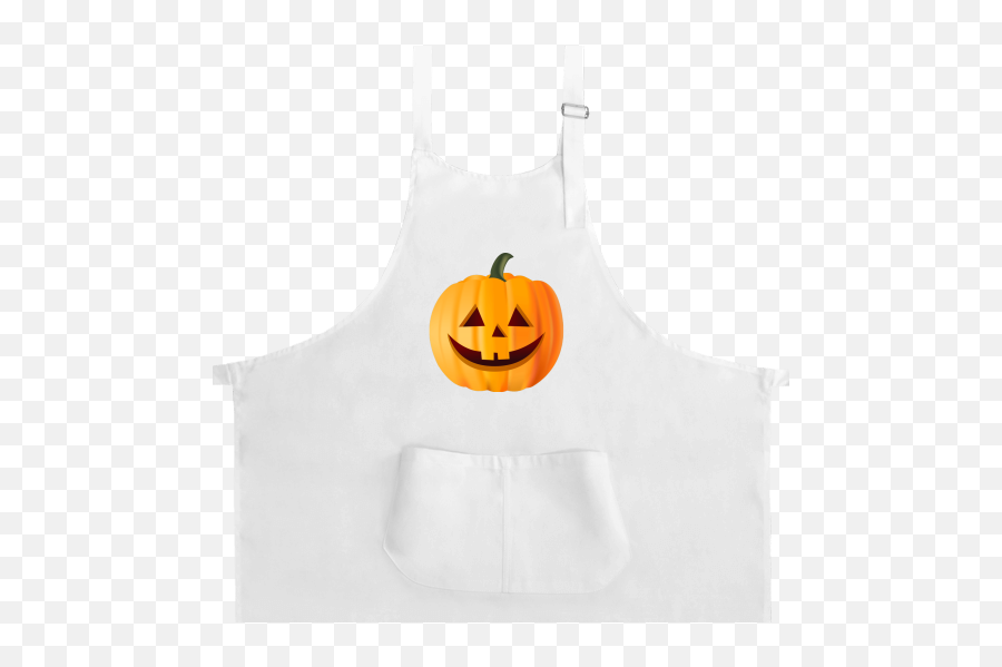 Halloween Pumpkin Custom Barman Apron With Logo Printing Png