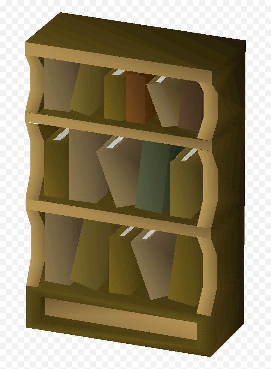 Wooden Bookcase - Shelf Png,Bookcase Png