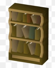 Wooden Bookcase - Shelf Png,Bookcase Png
