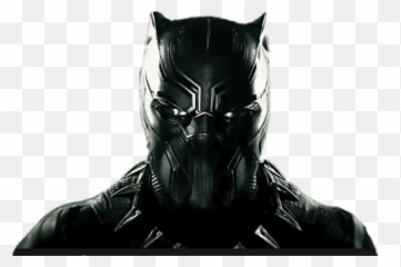 Black Panther Head Transparent Png - Superhero Black Panther Head,Panther Transparent