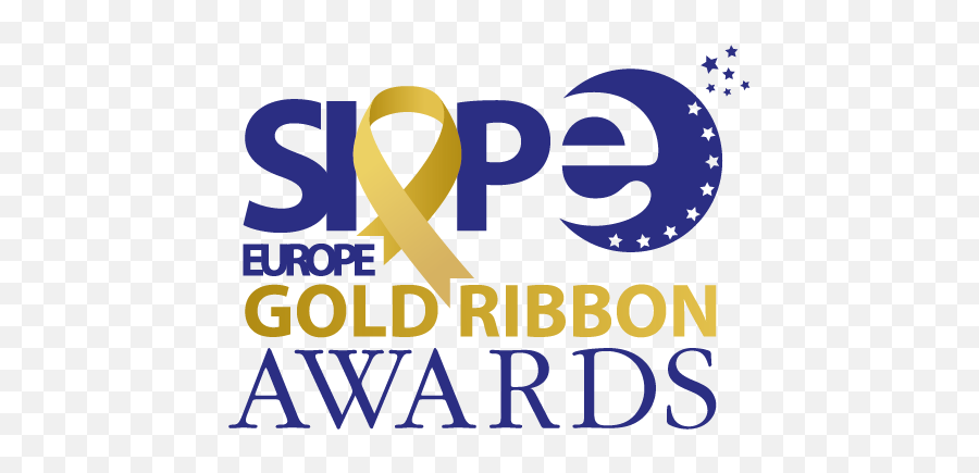 Siop Europe Gold Ribbon Awards - Graphic Design Png,Gold Ribbon Png