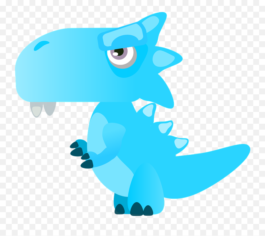Dinosaur Cartoon Dragon - Dinosaur With The Most Teeth Png,Cartoon Dragon Png