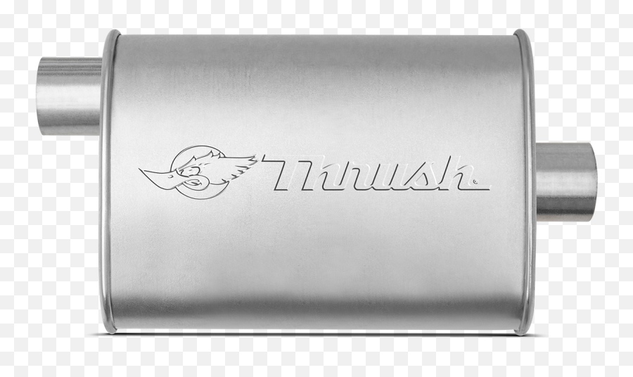 Hush Thrush Muffler - Offset Center Thrush Exhaust Pn Inch Thrush Muffler Png,Exhaust Png