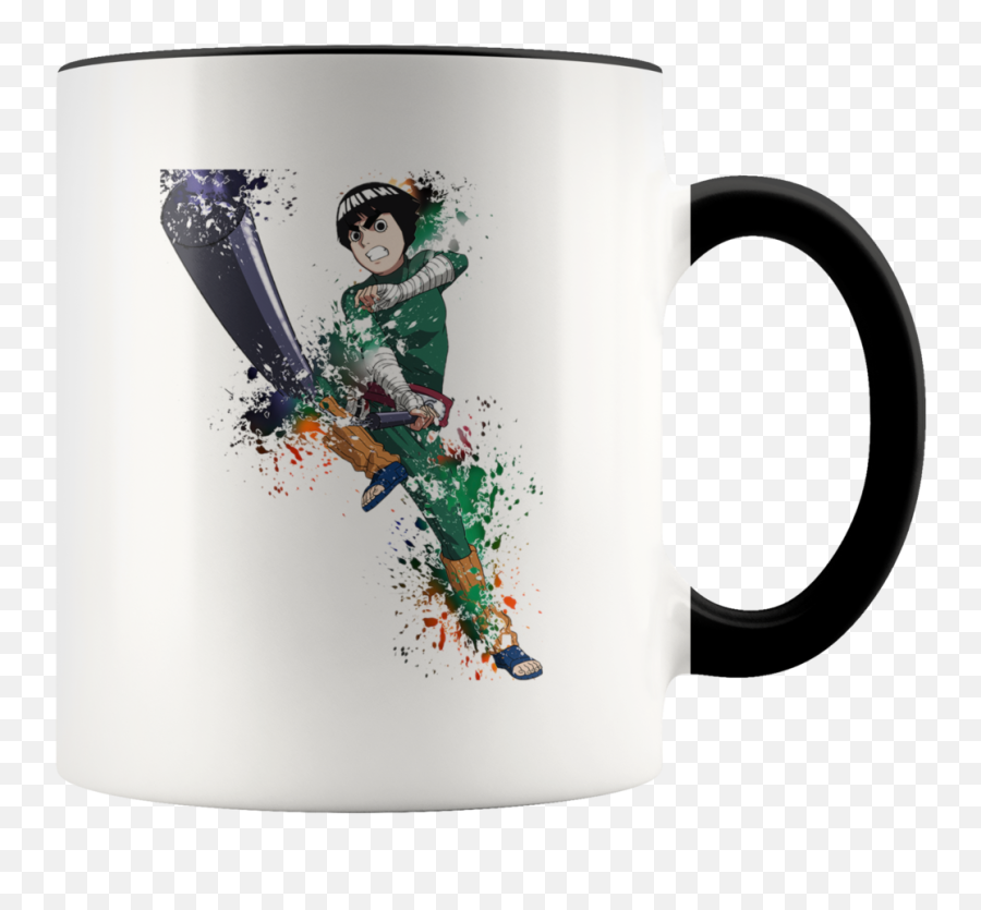 Naruto Anime - Rock Lee Mug Step Dad Mugs For Fathers Day Png,Rock Lee Png