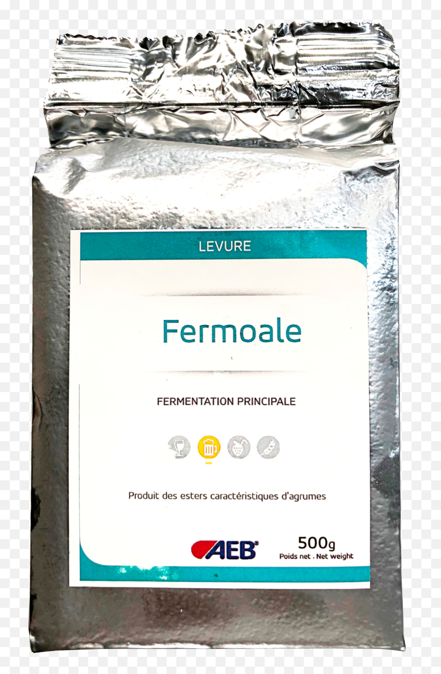 Fermoale - Dry Yeast Dvksp Hops Malt Yeast Spices Glass Bottle Png,Yeast Png