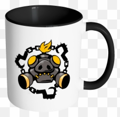Accent Mug - Black Fishing Mugs Png,Roadhog Png