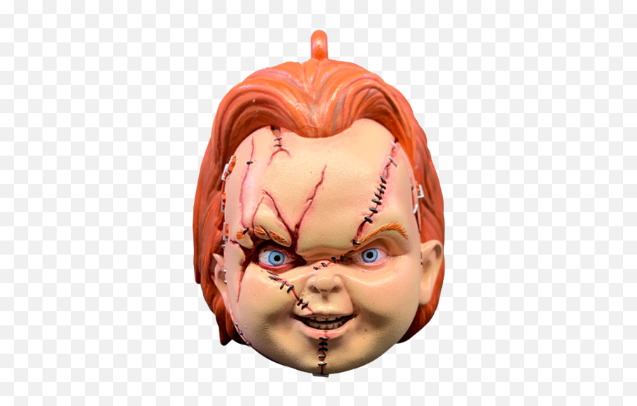 Holiday Horrors Seed Of Chucky Head Ornament - Illustration Png,Chucky Png