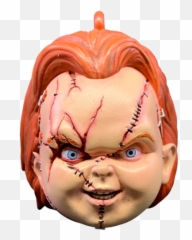 Holiday Horrors Seed Of Chucky Head Ornament - Illustration Png,Chucky Png