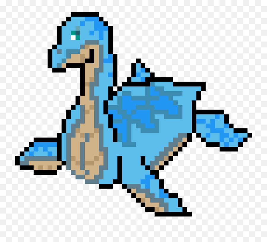 Pixilart - Lapras Origin By Compy123 Cartoon Png,Lapras Png