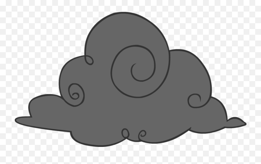 Cartoon Storm Cloud - Dark Clouds Clip Art Png Download Storm Clouds Clipart Png,Thunder Cloud Png