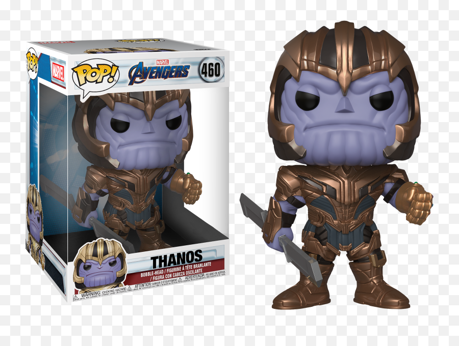 Avengers 4 Endgame - Thanos 10 Pop Vinyl Figure 10 Inch Thanos Funko Pop Png,Thanos Png