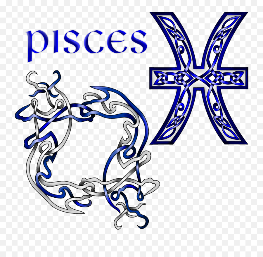Download Celtic Knot Pisces By Knotyourworld - Pisces Celtic Celtic Knot Pisces Png,Pisces Png