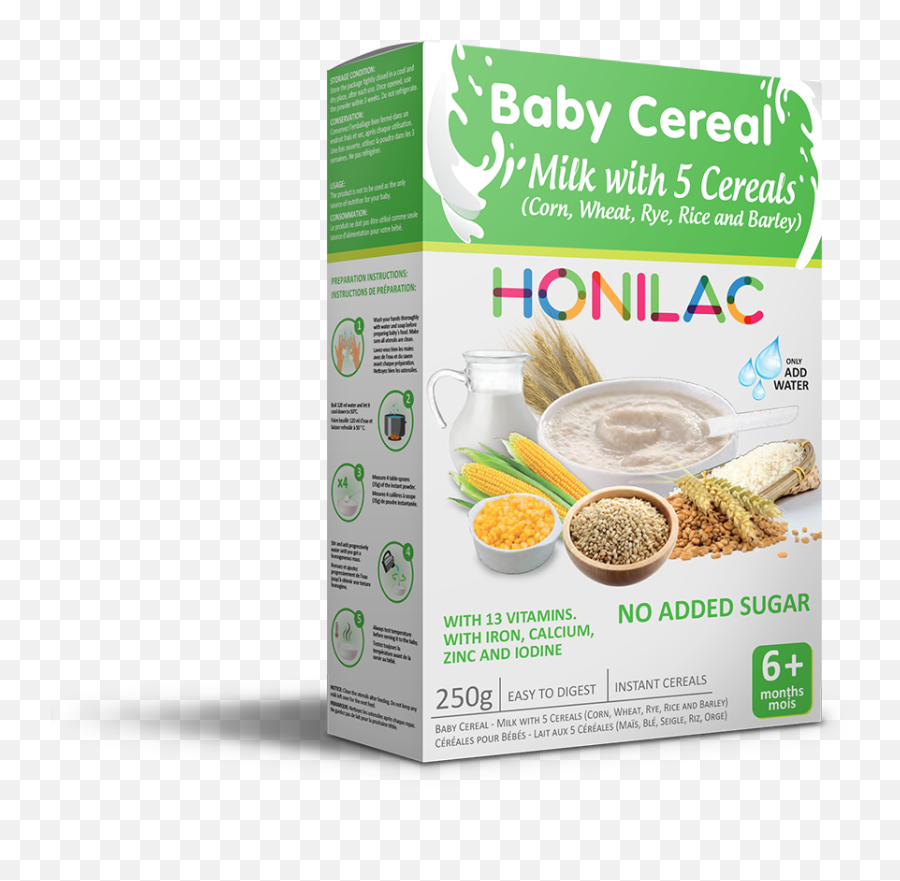 Honilac Organic Infant Formula - Honilac Milk With Wheat Png,Cereal Png