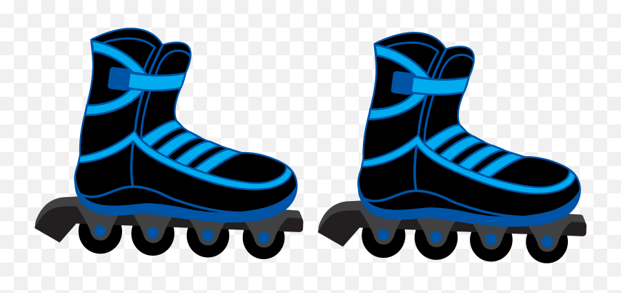 Roller Skates Png - Rollerblades Clipart,Roller Skate Png