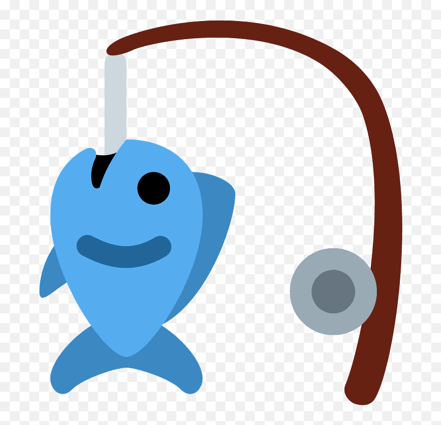 Fishing Pole Emoji Clipart Free Download Transparent Png - Fishing Pole And Fish Emoji,Fishing Pole Png