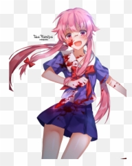 In Your Opinion Is It Okay To Be Love With A Yandere - Yuno Gasai Future Diary Png,Yuno Gasai Png