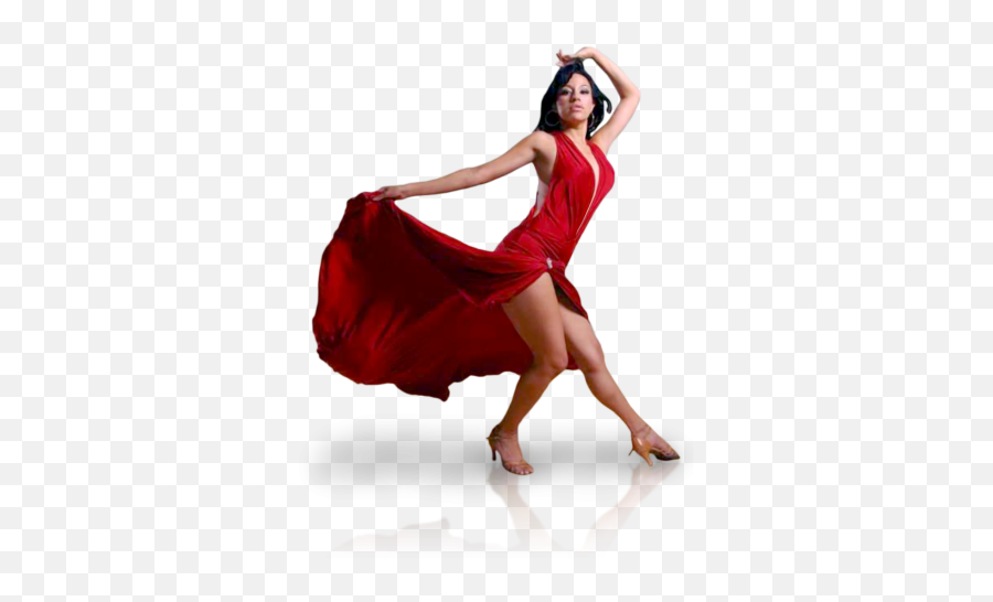 latin woman dancing