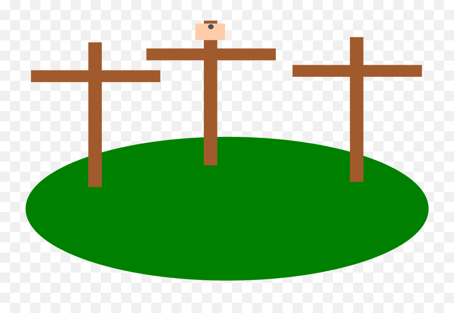 Three Crosses Clipart - Christian Cross Png,Transparent Cross Clipart