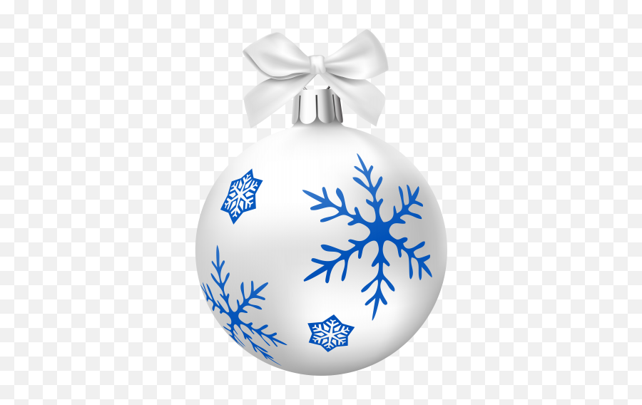White Christmas Balls Png Clip Art - Blue Christmas Balls Png,Christmas Balls Png